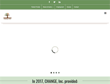 Tablet Screenshot of changeinc.org